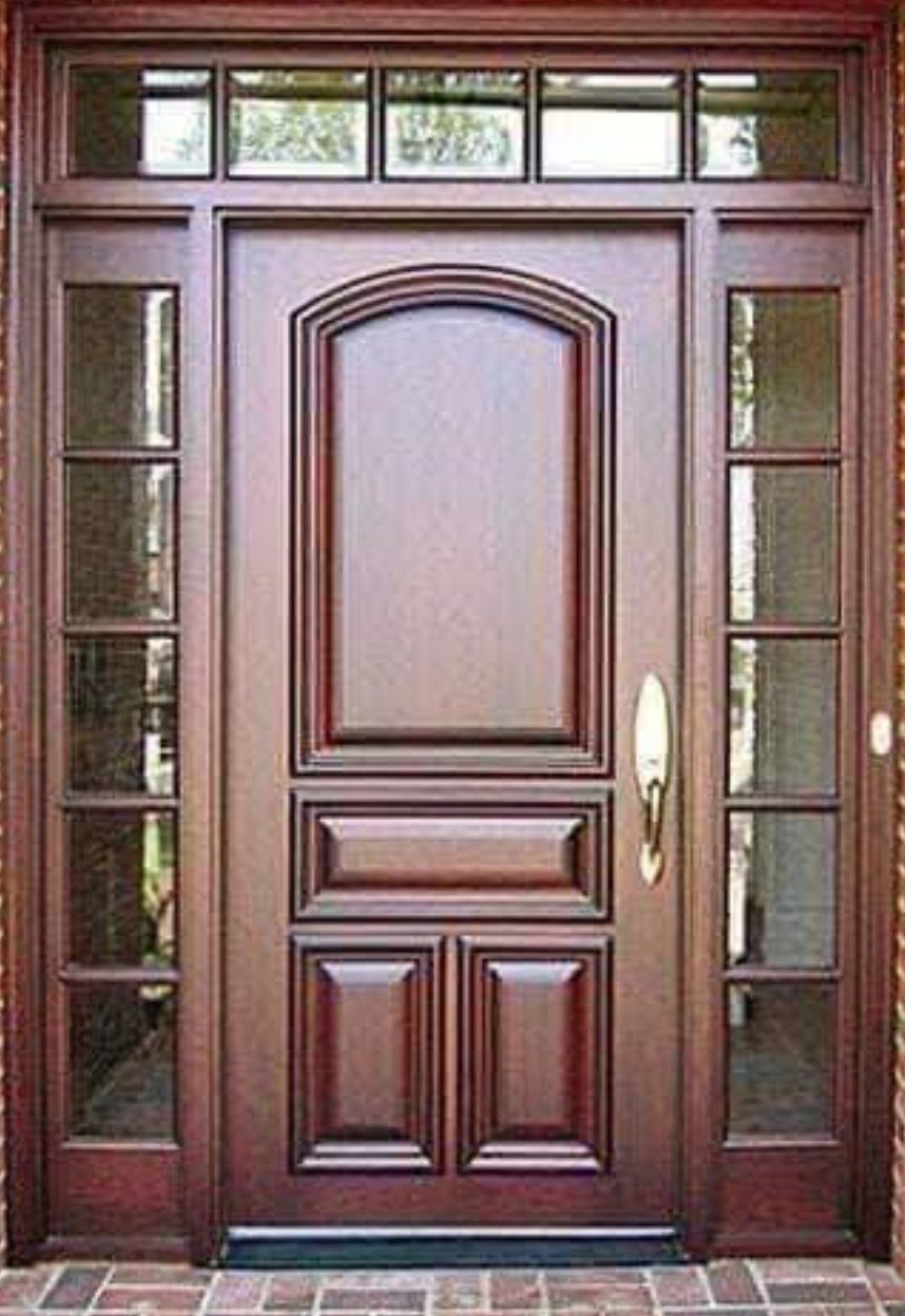 Pintu Kayu Jati Radia